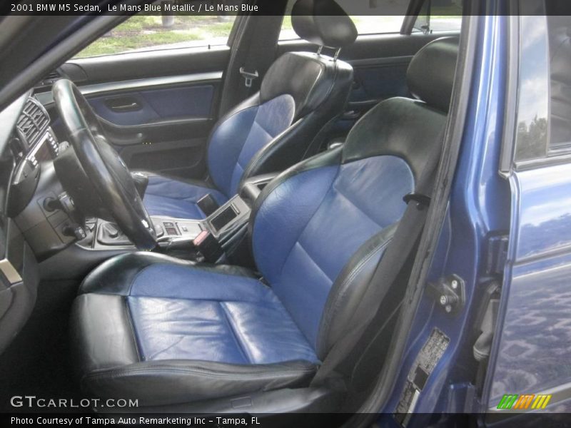 Le Mans Blue Metallic / Le Mans Blue 2001 BMW M5 Sedan