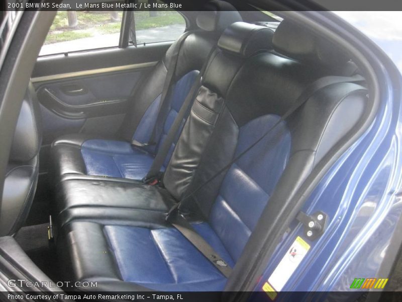 Le Mans Blue Metallic / Le Mans Blue 2001 BMW M5 Sedan