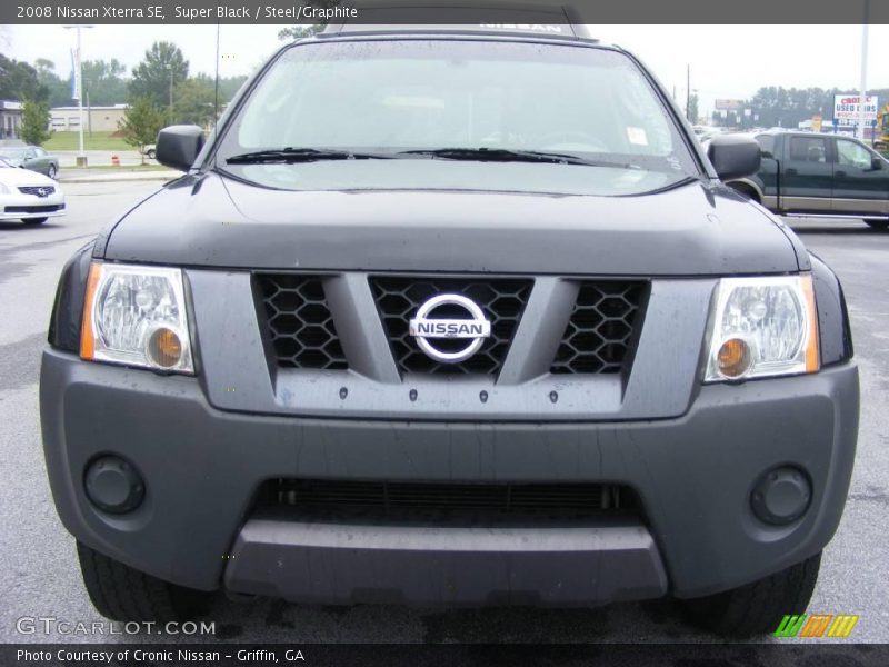 Super Black / Steel/Graphite 2008 Nissan Xterra SE