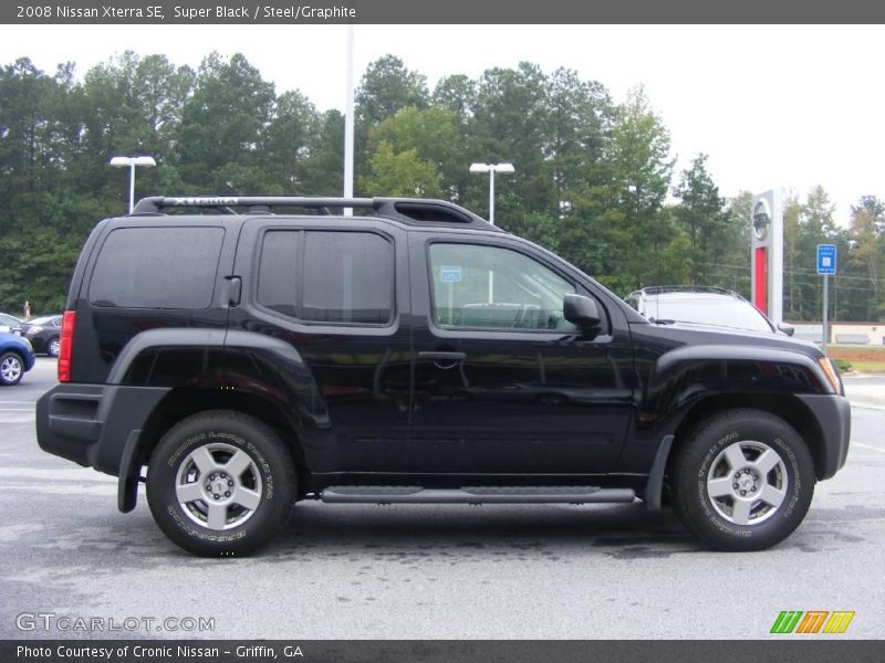 Super Black / Steel/Graphite 2008 Nissan Xterra SE