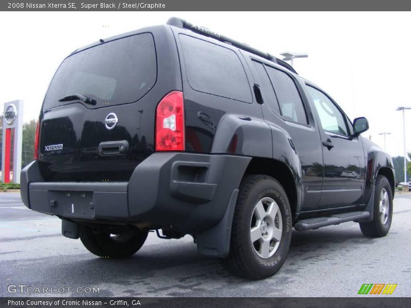 Super Black / Steel/Graphite 2008 Nissan Xterra SE