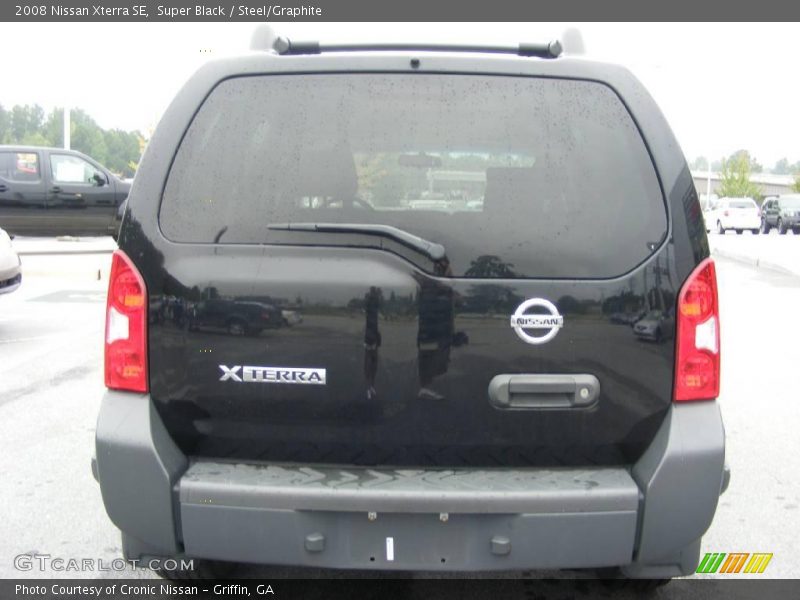 Super Black / Steel/Graphite 2008 Nissan Xterra SE
