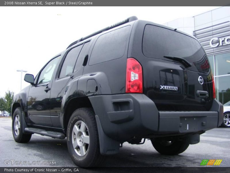 Super Black / Steel/Graphite 2008 Nissan Xterra SE