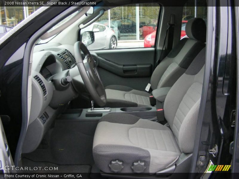 Super Black / Steel/Graphite 2008 Nissan Xterra SE