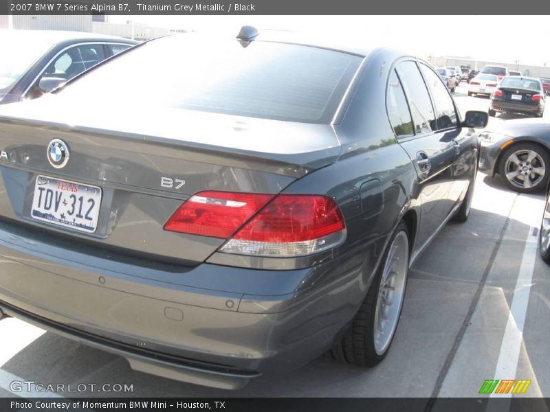 Titanium Grey Metallic / Black 2007 BMW 7 Series Alpina B7
