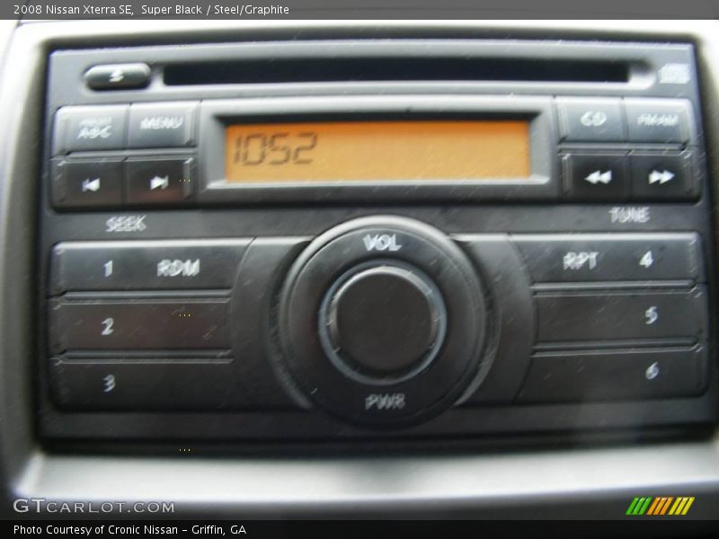 Super Black / Steel/Graphite 2008 Nissan Xterra SE