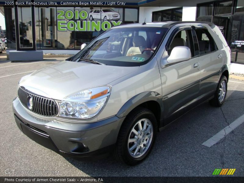 Cashmere Beige Metallic / Light Gray 2005 Buick Rendezvous Ultra