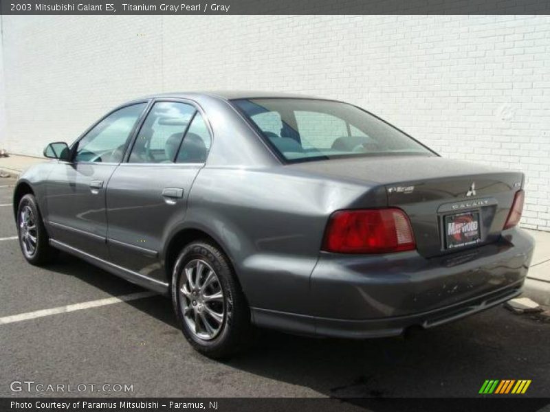 Titanium Gray Pearl / Gray 2003 Mitsubishi Galant ES