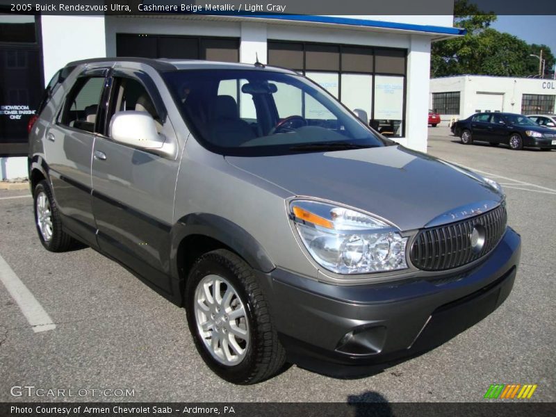 Cashmere Beige Metallic / Light Gray 2005 Buick Rendezvous Ultra