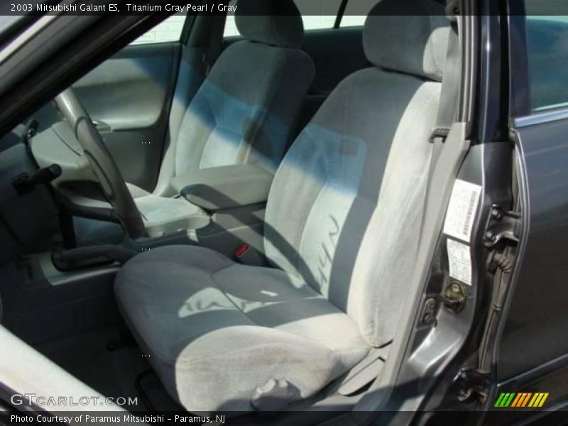 Titanium Gray Pearl / Gray 2003 Mitsubishi Galant ES