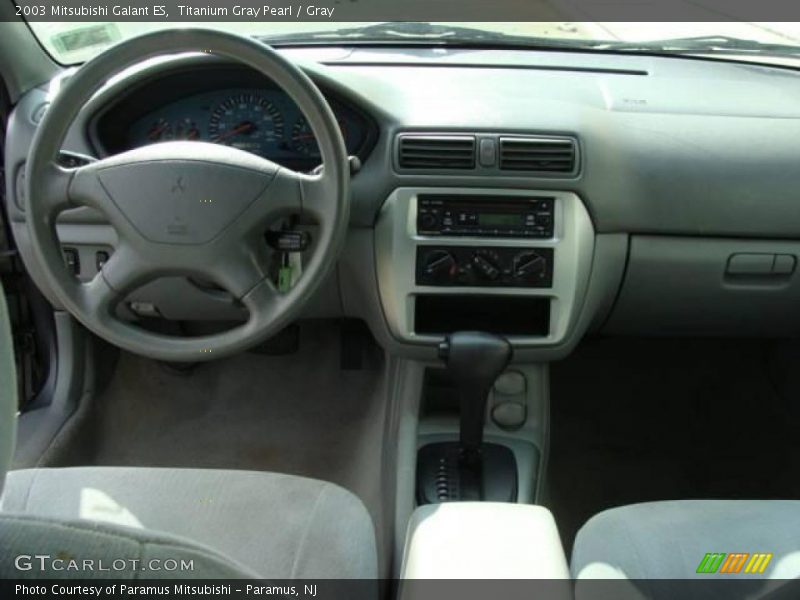 Titanium Gray Pearl / Gray 2003 Mitsubishi Galant ES