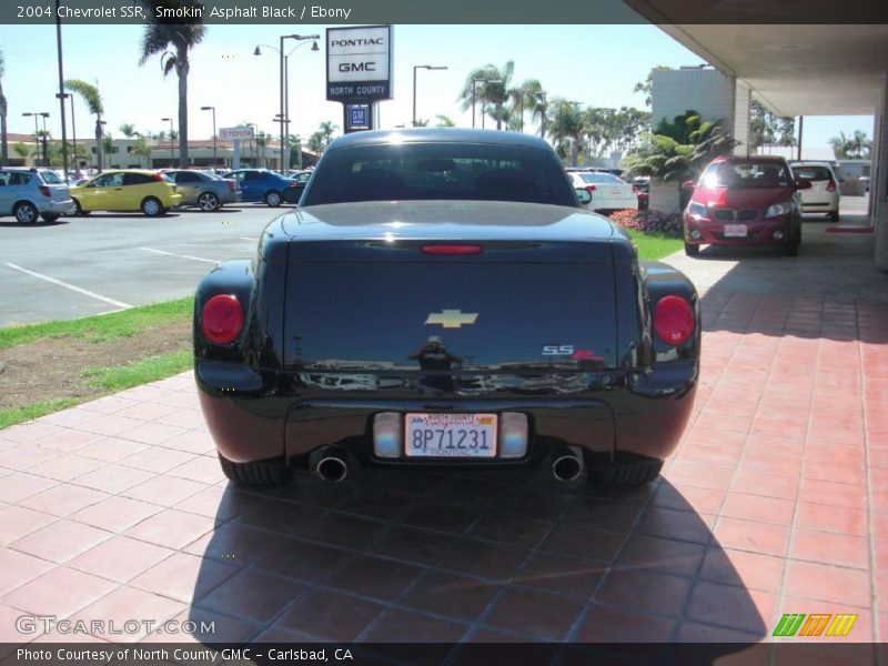Smokin' Asphalt Black / Ebony 2004 Chevrolet SSR