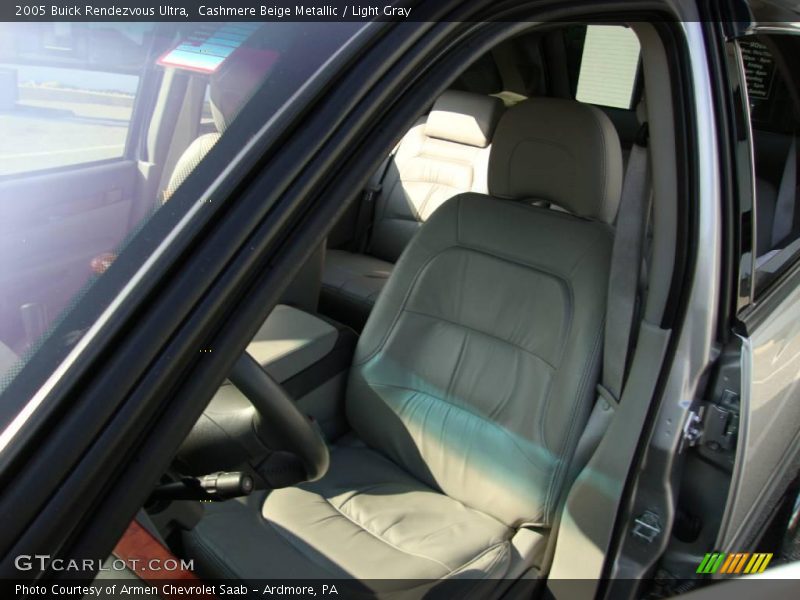 Cashmere Beige Metallic / Light Gray 2005 Buick Rendezvous Ultra