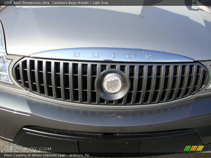 Cashmere Beige Metallic / Light Gray 2005 Buick Rendezvous Ultra