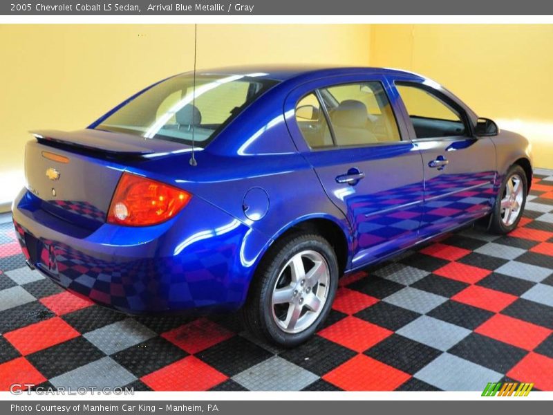 Arrival Blue Metallic / Gray 2005 Chevrolet Cobalt LS Sedan