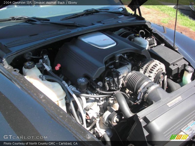 Smokin' Asphalt Black / Ebony 2004 Chevrolet SSR