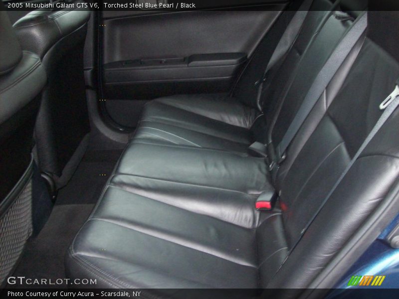 Torched Steel Blue Pearl / Black 2005 Mitsubishi Galant GTS V6
