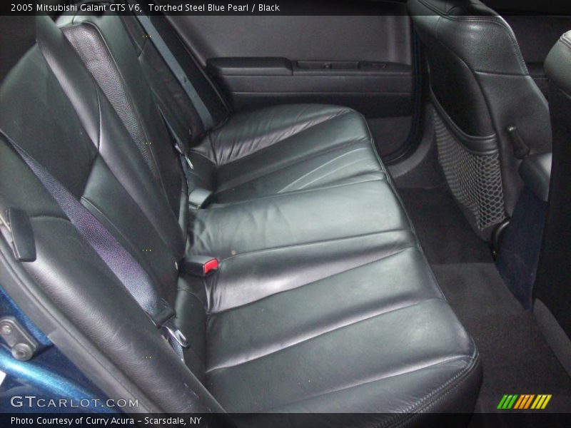 Torched Steel Blue Pearl / Black 2005 Mitsubishi Galant GTS V6