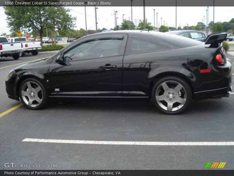 Black / Ebony 2006 Chevrolet Cobalt SS Supercharged Coupe