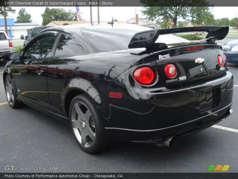 Black / Ebony 2006 Chevrolet Cobalt SS Supercharged Coupe