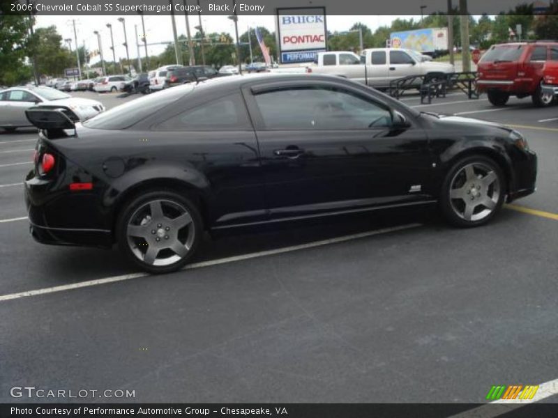 Black / Ebony 2006 Chevrolet Cobalt SS Supercharged Coupe