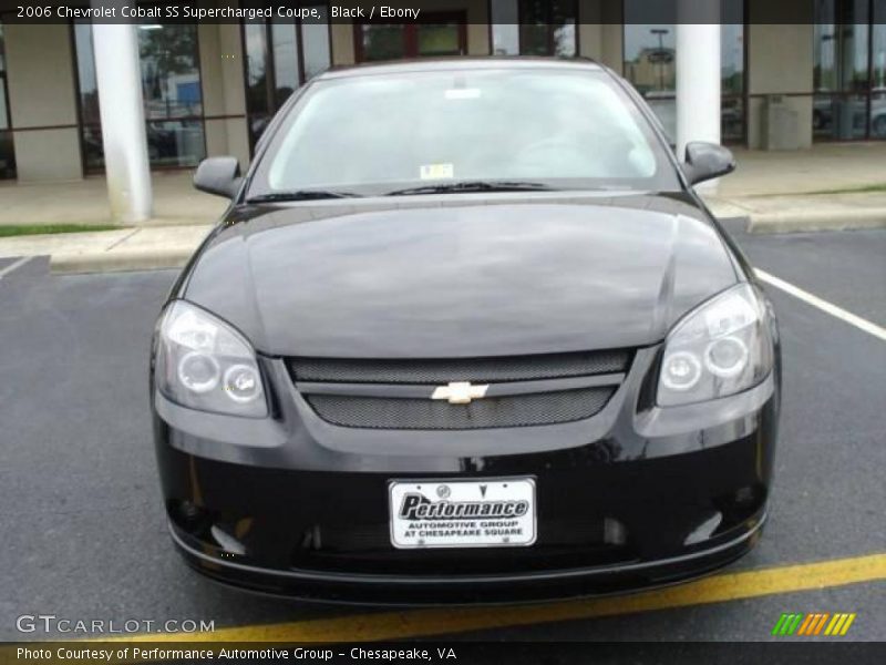 Black / Ebony 2006 Chevrolet Cobalt SS Supercharged Coupe