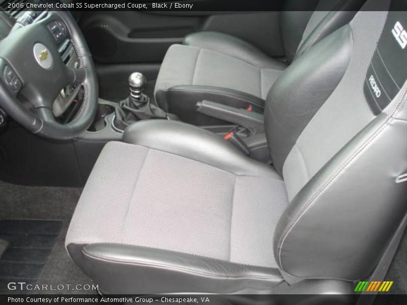 Black / Ebony 2006 Chevrolet Cobalt SS Supercharged Coupe