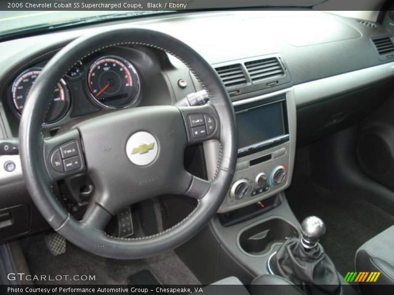 Black / Ebony 2006 Chevrolet Cobalt SS Supercharged Coupe