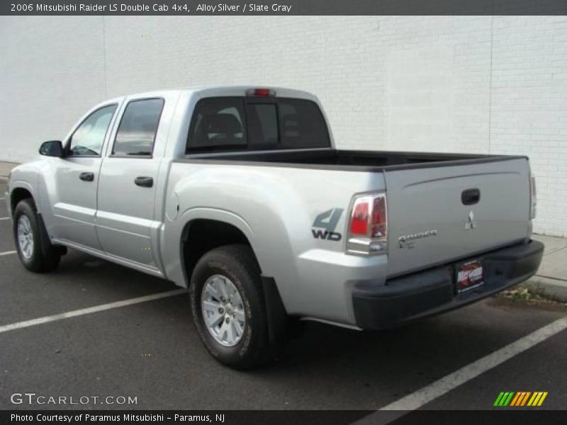 Alloy Silver / Slate Gray 2006 Mitsubishi Raider LS Double Cab 4x4