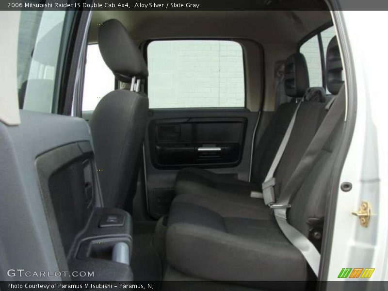 Alloy Silver / Slate Gray 2006 Mitsubishi Raider LS Double Cab 4x4