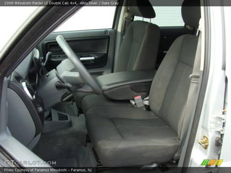 Alloy Silver / Slate Gray 2006 Mitsubishi Raider LS Double Cab 4x4