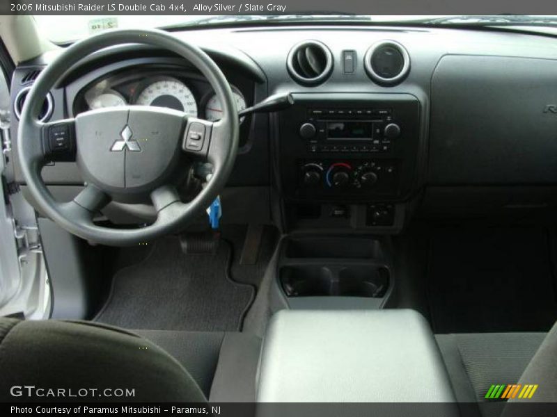 Alloy Silver / Slate Gray 2006 Mitsubishi Raider LS Double Cab 4x4