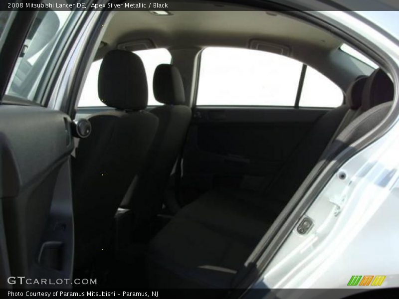 Apex Silver Metallic / Black 2008 Mitsubishi Lancer DE