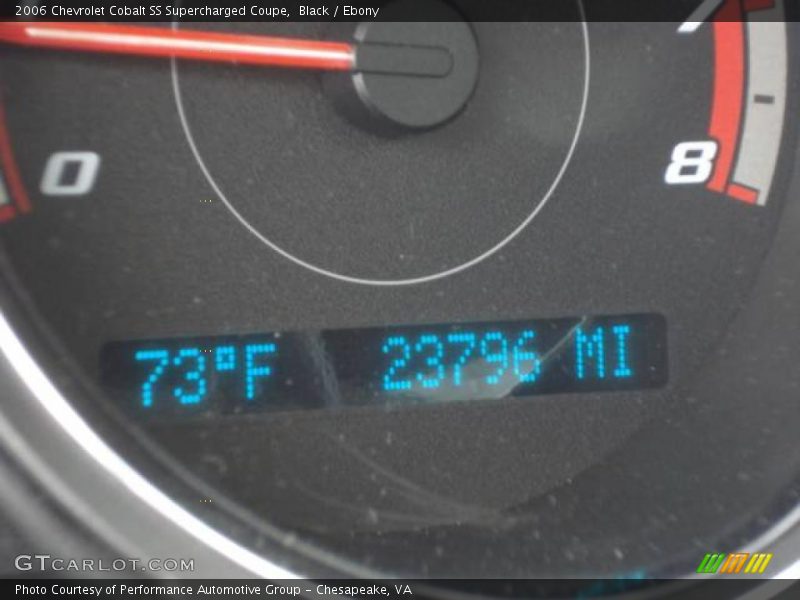Black / Ebony 2006 Chevrolet Cobalt SS Supercharged Coupe