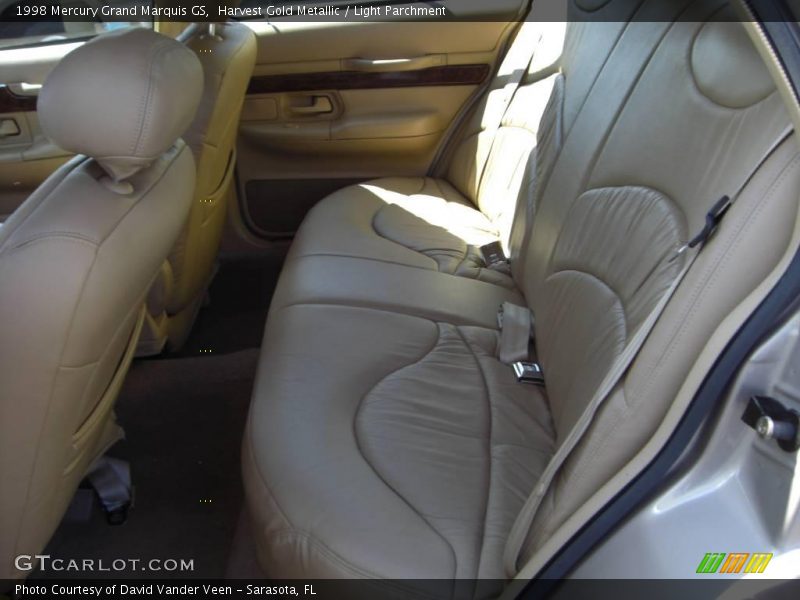 Harvest Gold Metallic / Light Parchment 1998 Mercury Grand Marquis GS