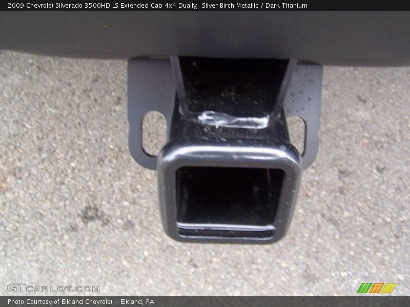 Silver Birch Metallic / Dark Titanium 2009 Chevrolet Silverado 3500HD LS Extended Cab 4x4 Dually