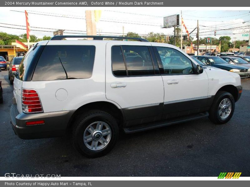 Oxford White / Medium Dark Parchment 2004 Mercury Mountaineer Convenience AWD