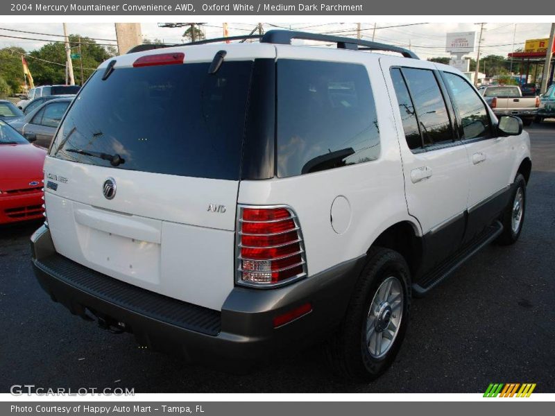 Oxford White / Medium Dark Parchment 2004 Mercury Mountaineer Convenience AWD