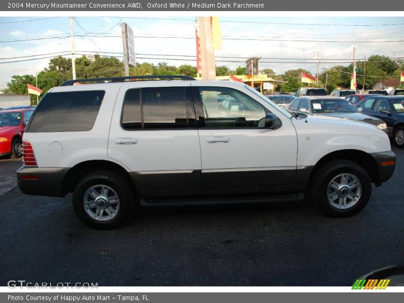 Oxford White / Medium Dark Parchment 2004 Mercury Mountaineer Convenience AWD