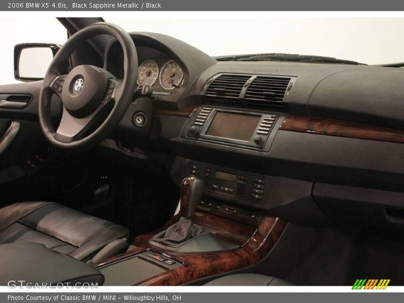 Black Sapphire Metallic / Black 2006 BMW X5 4.8is