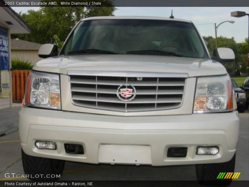 White Diamond / Shale 2003 Cadillac Escalade AWD