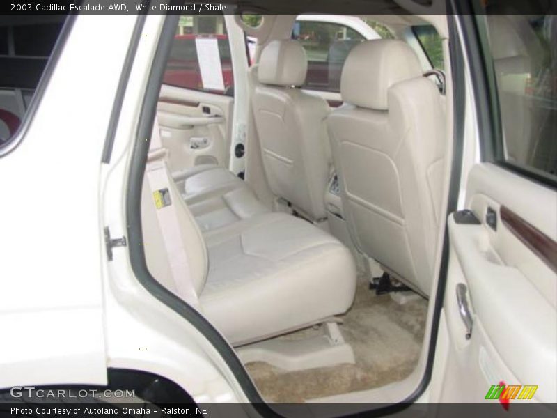 White Diamond / Shale 2003 Cadillac Escalade AWD