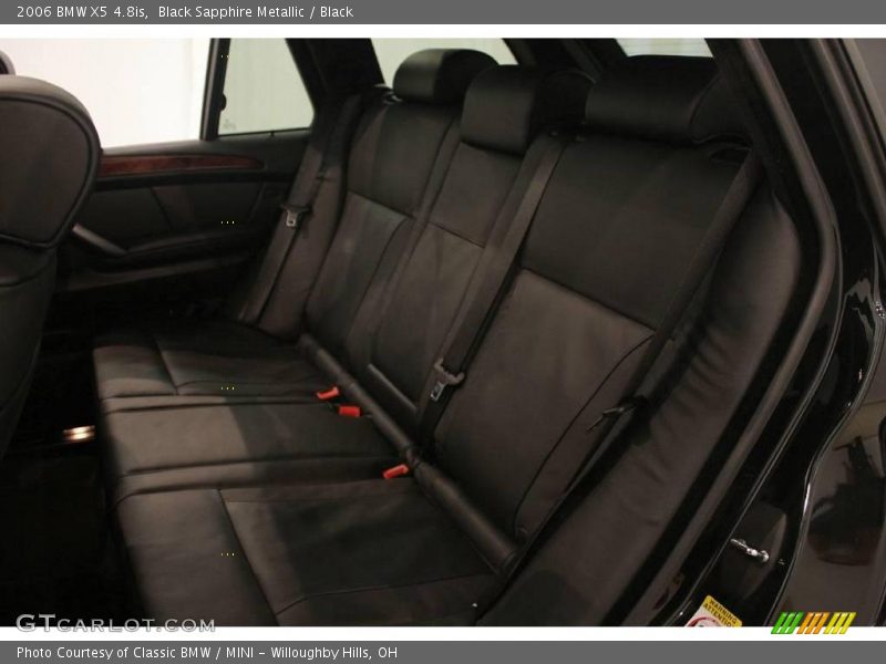 Black Sapphire Metallic / Black 2006 BMW X5 4.8is