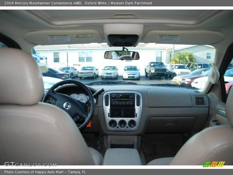 Oxford White / Medium Dark Parchment 2004 Mercury Mountaineer Convenience AWD