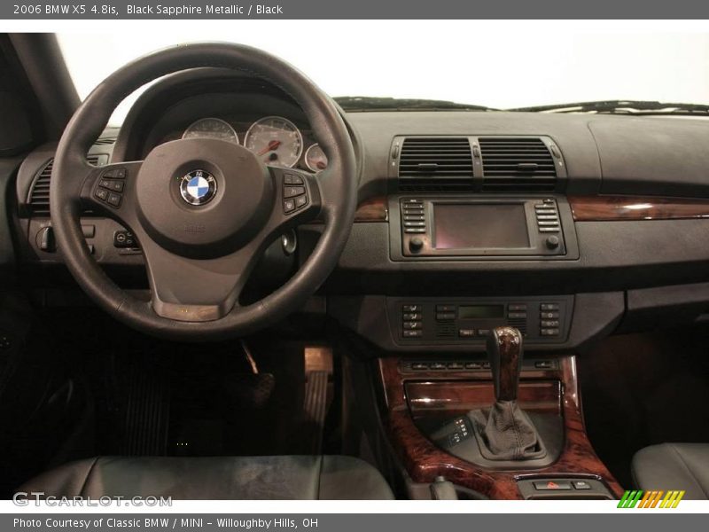 Black Sapphire Metallic / Black 2006 BMW X5 4.8is