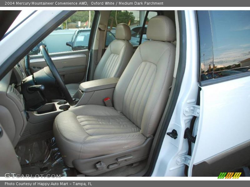 Oxford White / Medium Dark Parchment 2004 Mercury Mountaineer Convenience AWD