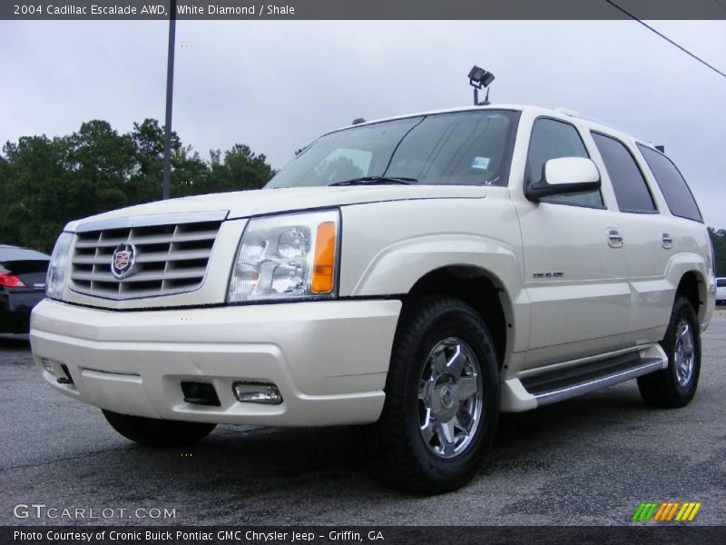 White Diamond / Shale 2004 Cadillac Escalade AWD