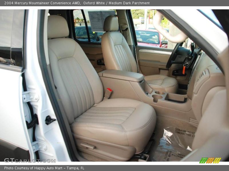Oxford White / Medium Dark Parchment 2004 Mercury Mountaineer Convenience AWD