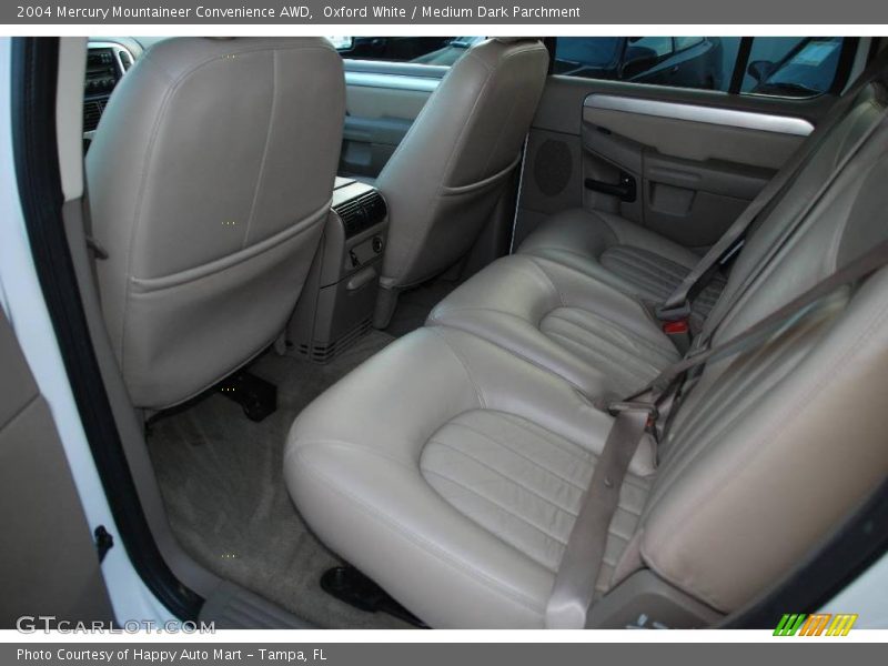 Oxford White / Medium Dark Parchment 2004 Mercury Mountaineer Convenience AWD
