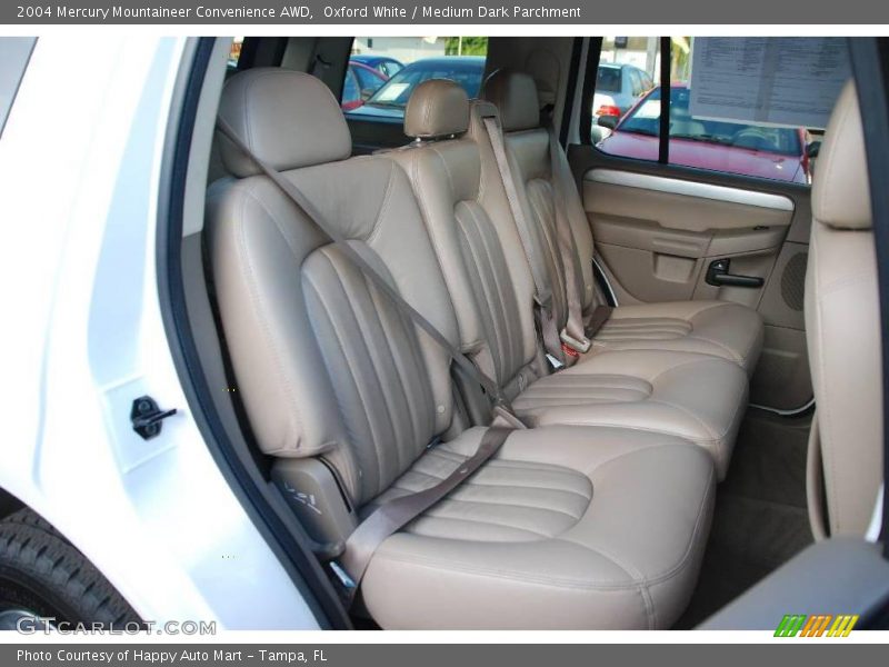 Oxford White / Medium Dark Parchment 2004 Mercury Mountaineer Convenience AWD